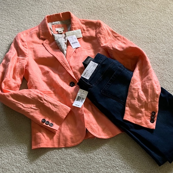 J. Crew Jackets & Blazers - J. Crew Coral Blazer
